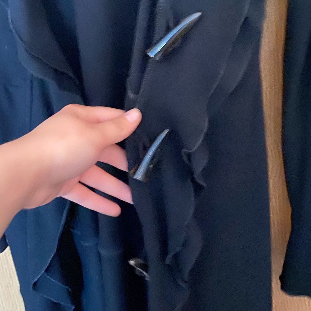 Black cardigan